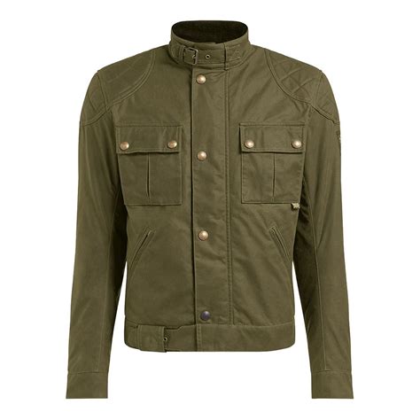 belstaff brooklands olive green